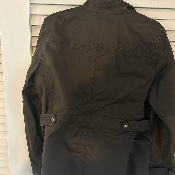 Jcrew LT olive canvas jacket gold buttons. Last year stock - Picture 4 of 4